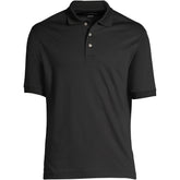 School Uniform Men's Tall Banded Cuff Short Sleeve Supima Cotton Polo Shirt