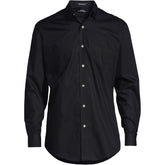 School Uniform Men's Big and Tall Long Sleeve Straight Collar Broadcloth Dress Shirt