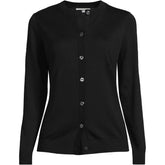 Women's Cotton Modal Crew Neck Cardigan Sweater