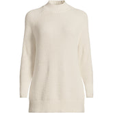 Women's Drifter Shaker Easy Fit Mock Neck Tunic Sweater