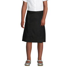 Girls Solid A-line Skirt Below the Knee