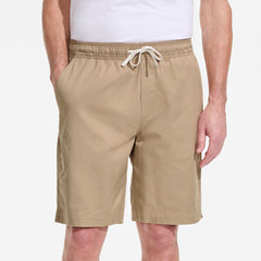Men's 9" Lightweight Twill Pull On Deck Short