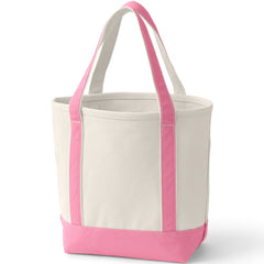 Pre-Monogrammed Letter E Canvas Tote Bag
