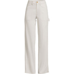 Women's Plus Size Herringbone Chino High Rise Utility Pants