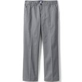 Girls Slim Iron Knee Blend Plain Front Chino Pants