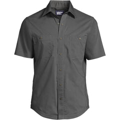 School Uniform Men's Big Ripstop Short Sleeve Utility Work Shirt