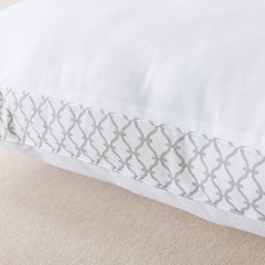 Waverly Antimicrobial 180 Thread Count Cotton Down Alternative Gusseted Bed Pillow