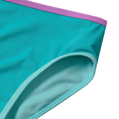 Girls Chlorine Resistant Contrast Bikini Bottoms