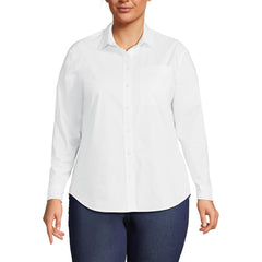 Women's Plus Size Coolmax Long Sleeve Essential Shirt
