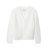 Girls Plus Button Front Knit Cardigan