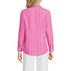 No Iron Button Front Shirt