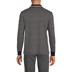 Men's Long Sleeve Cotton Supima Polo Shirt