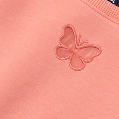 Girls Knit Crewneck Sweatshirt