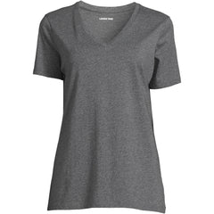 Plus Size Supima Cotton V-Neck T-Shirt