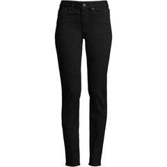 Women's Plus Size Mid Rise Straight Leg Jeans