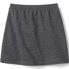 Girls Ponte Button Front Skort Above the Knee