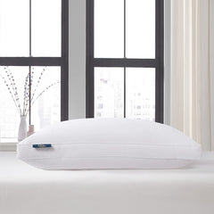Serta Medium Firm Cotton Blend European Down Pillow