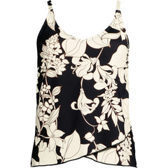 Women's Plus Size DD-Cup Tulip Hem Tankini Top