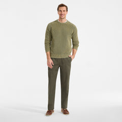 Men's Lightweight Twill Pull On Deck Pant
