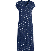 Women's Petite Cooling Cap Sleeve Midi Nightgown