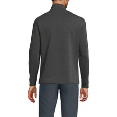 Men's Tall Long Sleeve Cooling Performance Pique Quarter Zip