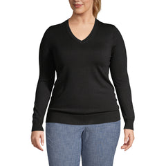Women's Plus Performance V-neck Sweater
