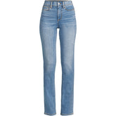 Women's Plus Size Recover High Rise Straight Leg Blue Jeans