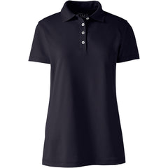 School Uniform Women's Tall Short Sleeve Polyester Polo Shirt