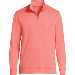 Men's Long Sleeve Travel Kit Pique Quarter Zip