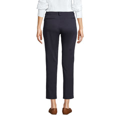 Women's Regular Mid Rise Chino Crop Pants