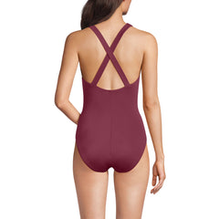 Women's Tugless X-Back One Piece Swimsuit