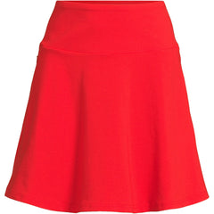 Women's Petite Starfish Drop Waist Above the Knee Skirt