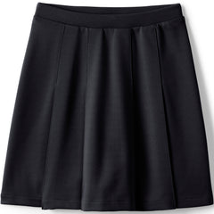 Girls Ponte Pleat Skirt Top of Knee