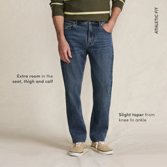 Men's Stretch Athletic Fit Jean