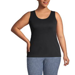 Women's Plus Size Cotton Tank Top