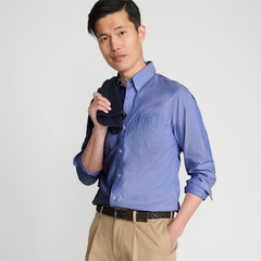 Men's No Iron Supima Cotton Oxford Dress Shirt