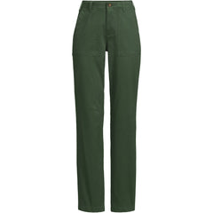Women's High Rise Chino Utility Straight Leg Pants