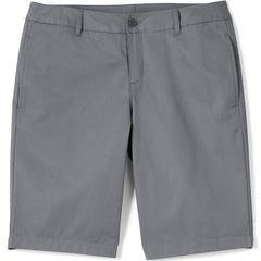 Women's Plain Front Blend Chino Shorts