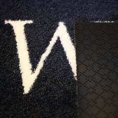 Matterly Monogrammed Laurel Wreath Doormat - Standard
