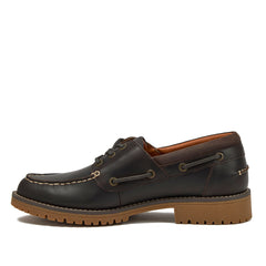 Men's Seaport Leather Lace Up Boat Shoes