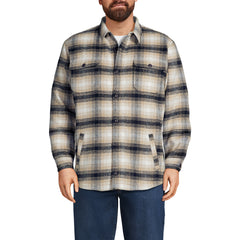 Men's Big and Tall Super Brushed Shirt Jacket