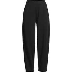 Women's Plus Size Sport Knit High Rise Barrel Ankle Pants