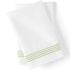 400 Thread Count Sateen Embroidered Pillowcases