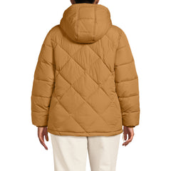 Women's Plus Size FeatherFree Insulated Diamond Quilted Jacket