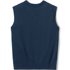 Kids Cotton Modal Fine Gauge Sweater Vest