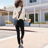 Women's Slender High Rise Corduroy Skinny Pants