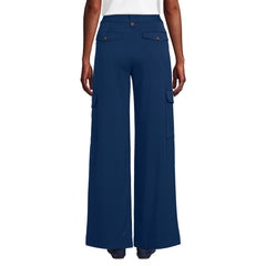 Women's Tall Soft Polish Cargo High Rise Wide Leg Pants