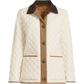 Women's Plus Size Reversible Barn Quilted Insulated Jacket