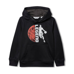Kids Athletic Lightweight Hooded Sweatshirt