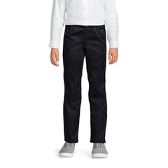 School Uniform Girls Elastic Waist Pull-On Chino Pants